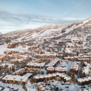 Steamboat Springs blanketed in snow