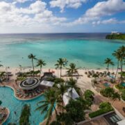 View from a resort in Guam