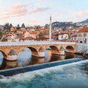 The Latin Bridge In Sarajevo, Bosnia and Herzegovina, Southeastern Europe