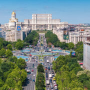 Panoramic View Of Bucharest, Romania